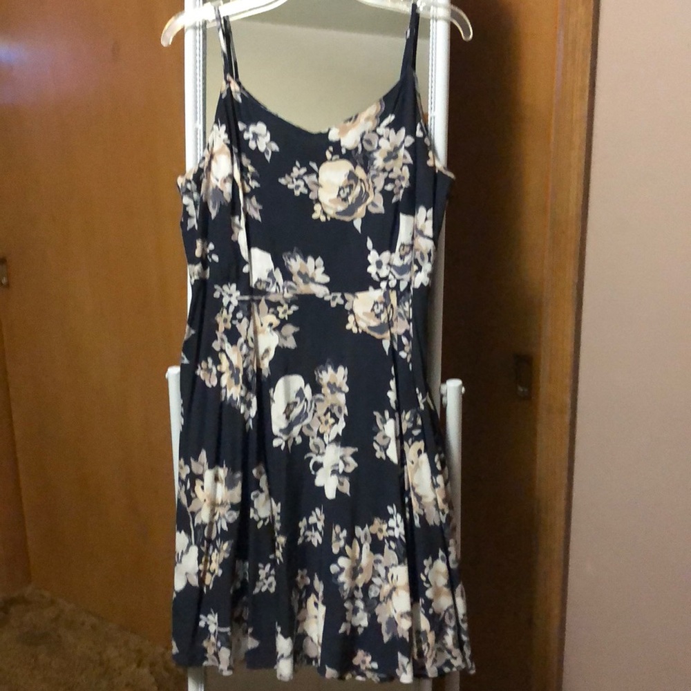 Floral skater dress